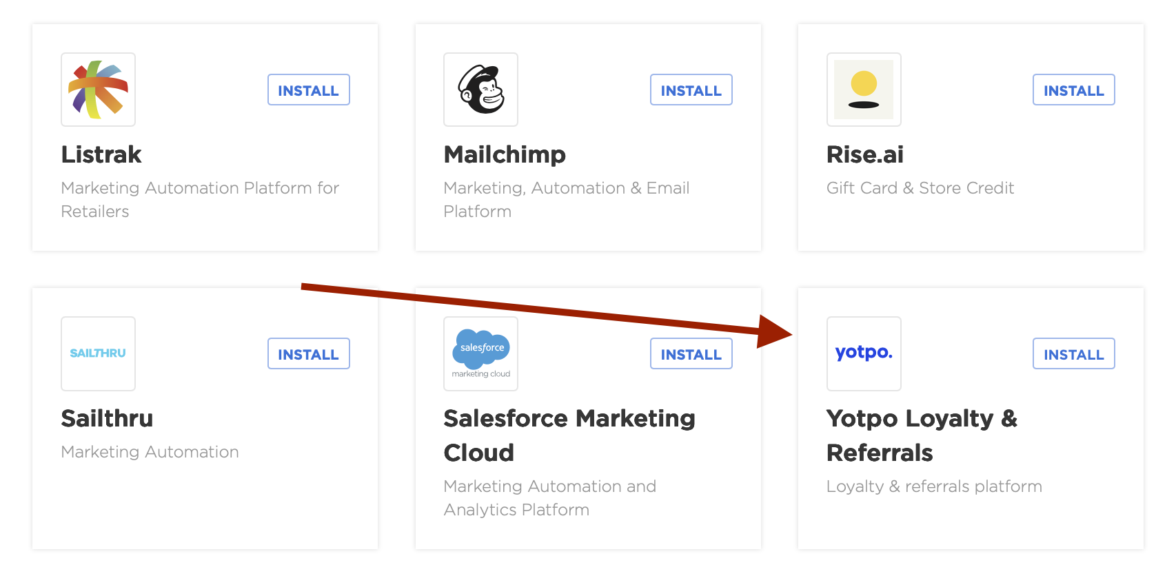 Yotpo Loyalty & Referrals at App Store index page
