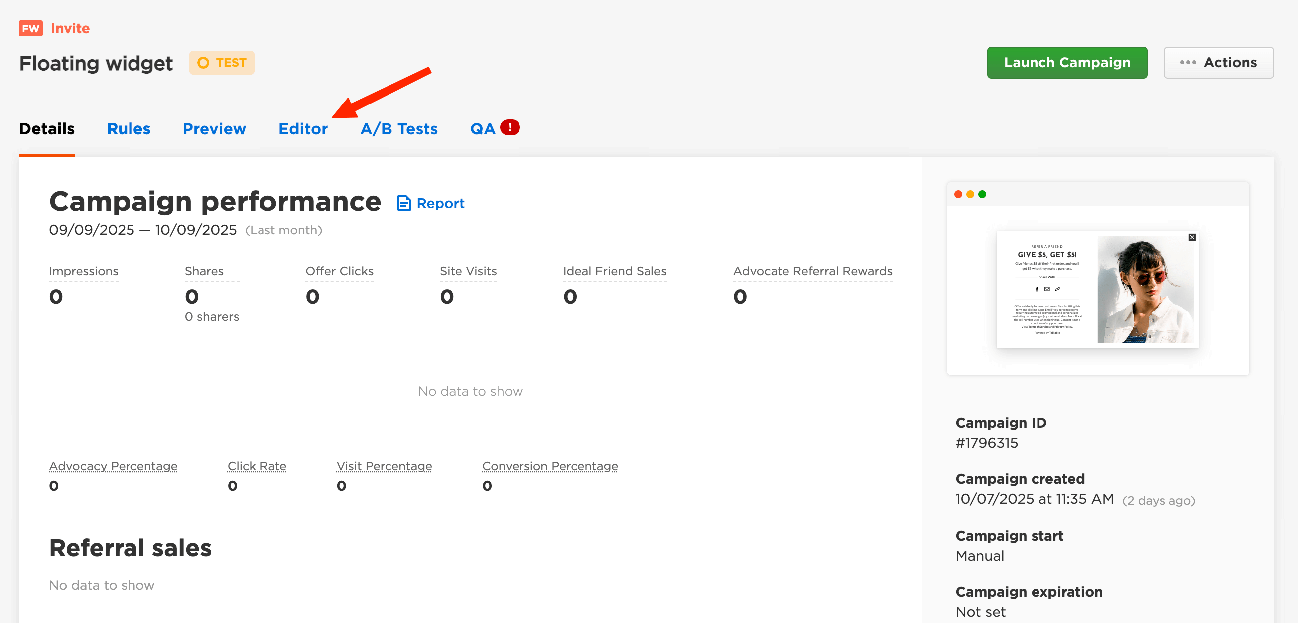Using Yotpo Loyalty & Referrals person custom properties in campaign easy editor